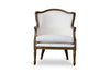 Image of Baxton Studio Charlemagne Traditional French Accent Chair Living Room Furniture ASS292Mi