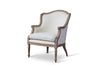 Image of Baxton Studio Charlemagne Traditional French Accent Chair Living Room Furniture ASS292Mi