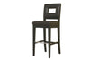 Image of Baxton Studio Faustino Leather Bar Height Bar Stool 30 Bar Furniture Y-780-001-1