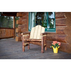 Montana Woodworks Glacier Country Log Deck Chair MWGCDC