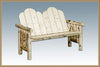 Image of Montana Woodworks Log Deck Bench MWDB