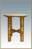 Image of Montana Woodworks Glacier Country Log Bistro Table MWGCBT