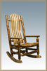 Image of Montana Woodworks Glacier Country Log Rocking Chair MWGCLR