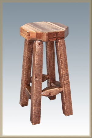 Montana Woodworks Homestead Barstool MWHCBNSL