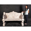 Image of Design Toscano Giant Neoclassical Swan Garden Bench NE90080
