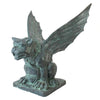 Image of Design Toscano Winged Gargoyle of Naples Bronze Garden Statue PK2313
