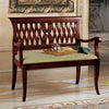 Image of Design Toscano The Wren Mahogany Bench AF1333