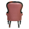 Image of Design Toscano Victorian Rococo Faux Leather Wing Chair AF71118
