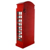 Image of Design Toscano British Telephone Booth Display Cabinet NE36832