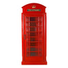 Image of Design Toscano British Telephone Booth Display Cabinet NE36832