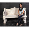 Image of Design Toscano Giant Neoclassical Swan Garden Bench NE90080