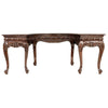 Image of Design Toscano La Voute Grande Crescent Mahogany Executive Desk AF7442