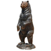 Image of Design Toscano Standing Black Bear Cast Bronze Garden Statue PN5862