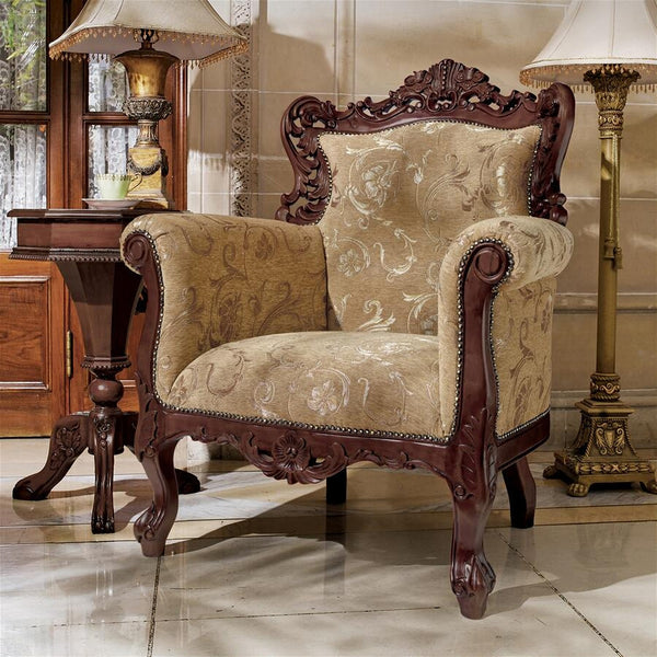 Free Shipping - Design Toscano La Belle Fleur Armchair KS1009 –