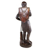 Image of Design Toscano Battle Ready, Medieval Soldier Cast Bronze Garden Statue SU2889