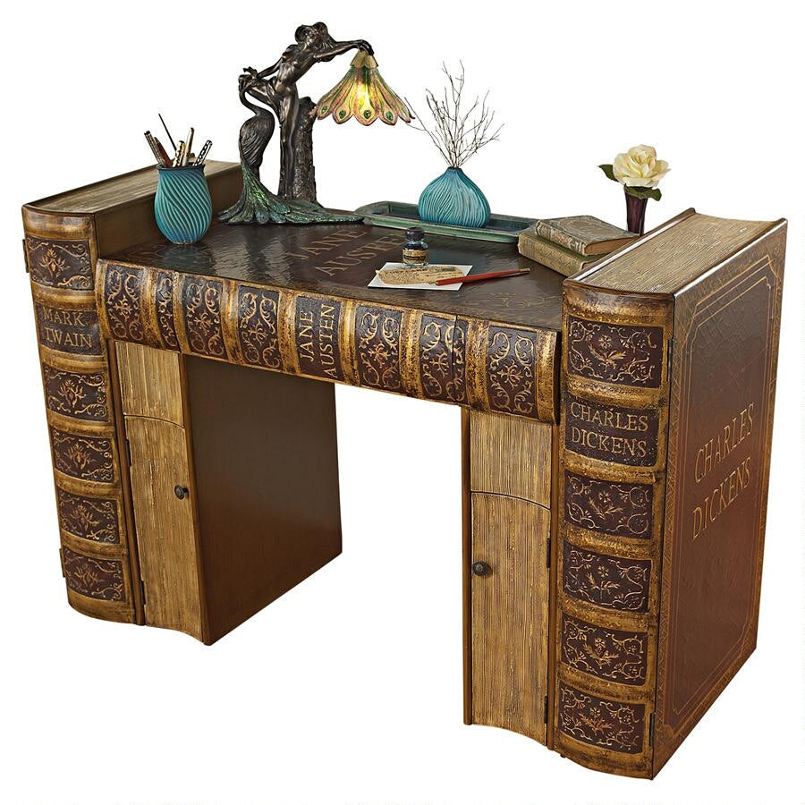 Design Toscano Literary Volumes Writing Desk OA38136