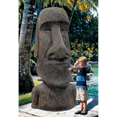Design Toscano Easter Island Ahu Akivi Moai Monolith Statue NE90076