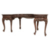 Image of Design Toscano La Voute Grande Crescent Mahogany Executive Desk AF7442