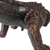 Image of Design Toscano Gator on the Prowl: Spitting Bronze Alligator Garden Statue SU1860