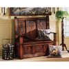 Image of Design Toscano Historic Mahogany Monk's Bench AF1419