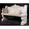 Image of Design Toscano Giant Neoclassical Swan Garden Bench NE90080