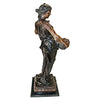 Image of Design Toscano Goddess of Nature Cast Bronze Garden Statue KW94470