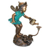 Image of Design Toscano Francine, the Fairy Gardener Cast Bronze Garden Statue PN6641