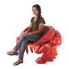 Image of Design Toscano "Giant Red King Crab" Sculptural Chair NE590079