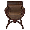 Image of Design Toscano San Lorenzo Renaissance Cross-Frame Chair KS6069