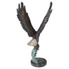 Image of Design Toscano Majestic Eagle Cast Bronze Garden Statue KW56604