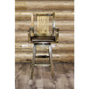 Image of Montana Woodworks Homestead Captains Swivel Barstool MWHCBSWSCASSL