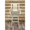 Image of Montana Woodworks Homestead Captains Swivel Barstool MWHCBSWSCAS