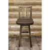 Image of Montana Woodworks Homestead Swivel Barstool MWHCBSWSNRSL