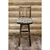 Image of Montana Woodworks Homestead Swivel Barstool MWHCBSWSNRSL