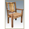 Image of Montana Woodworks Homestead Captains Chair MWHCCASCNSL