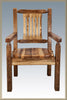 Image of Montana Woodworks Homestead Captains Chair MWHCCASCNSL