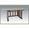 Image of Montana Woodworks Homestead Trestle Dining Table MWHCDTSL