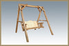 Image of Montana Woodworks Homestead Lawn Swing - Exterior Finish MWHCLSEXT