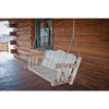 Image of Montana Woodworks Log Porch Swing MWLSC