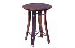 2 Day Designs 24″ Barrel Top Side and End Table 158