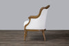 Image of Baxton Studio Charlemagne Traditional French Accent Chair Living Room Furniture ASS292Mi