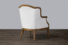 Image of Baxton Studio Charlemagne Traditional French Accent Chair Living Room Furniture ASS292Mi