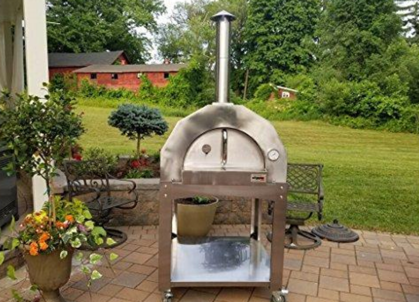 ilFornino Platinum Series Stainless Steel Wood Fired Pizza Oven