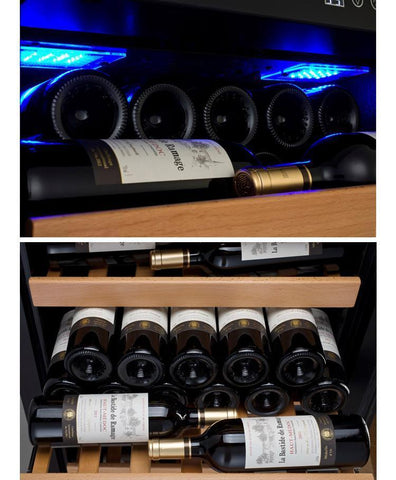 Allavino 115 Bottle Vite Series Single Zone Wine Refrigerator YHWR115-1BRN
