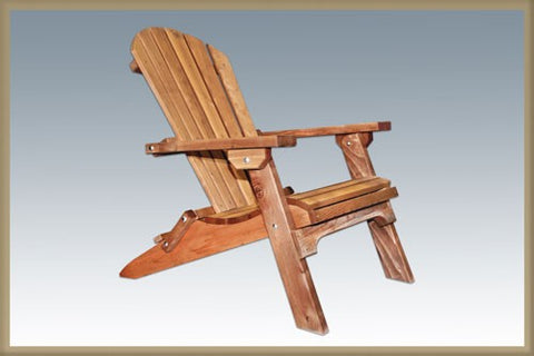 Montana Woodworks Cedar Adirondack Chair with Exterior Stain MWACV