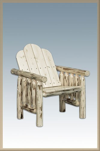 Montana Woodworks Log Deck Chair MWDC