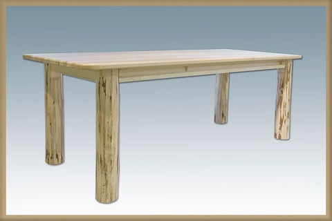 Montana Woodworks Log 4 Post Dining Table MWDT4P