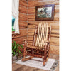 Image of Montana Woodworks Glacier Country Log Rocking Chair MWGCLR