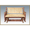 Image of Montana Woodworks Glacier Country Log Glider MWGCLGNR