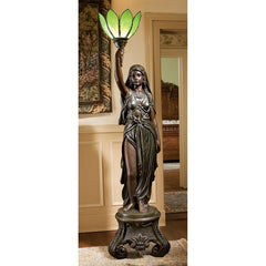 Design Toscano Electra, Maiden of Light Sculptural Floor Lamp KY07902